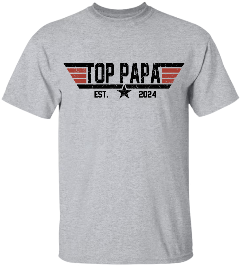 Top Dad Shirt, Father's Day Gift, For Grandpa And Children