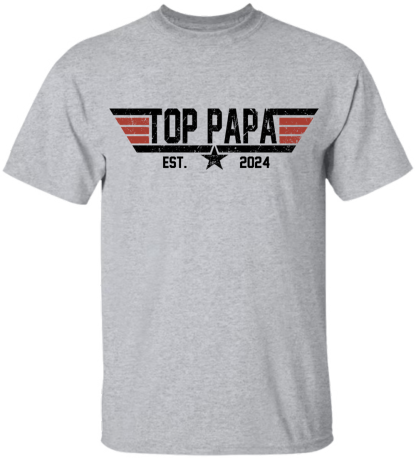 Top Dad Shirt, Father's Day Gift, For Grandpa And Children