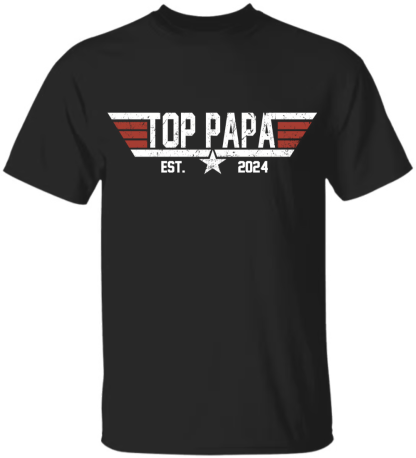 Top Dad Shirt, Father's Day Gift, For Grandpa And Children
