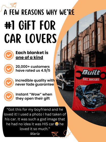 Subieway Custom Car Fleece Blanket