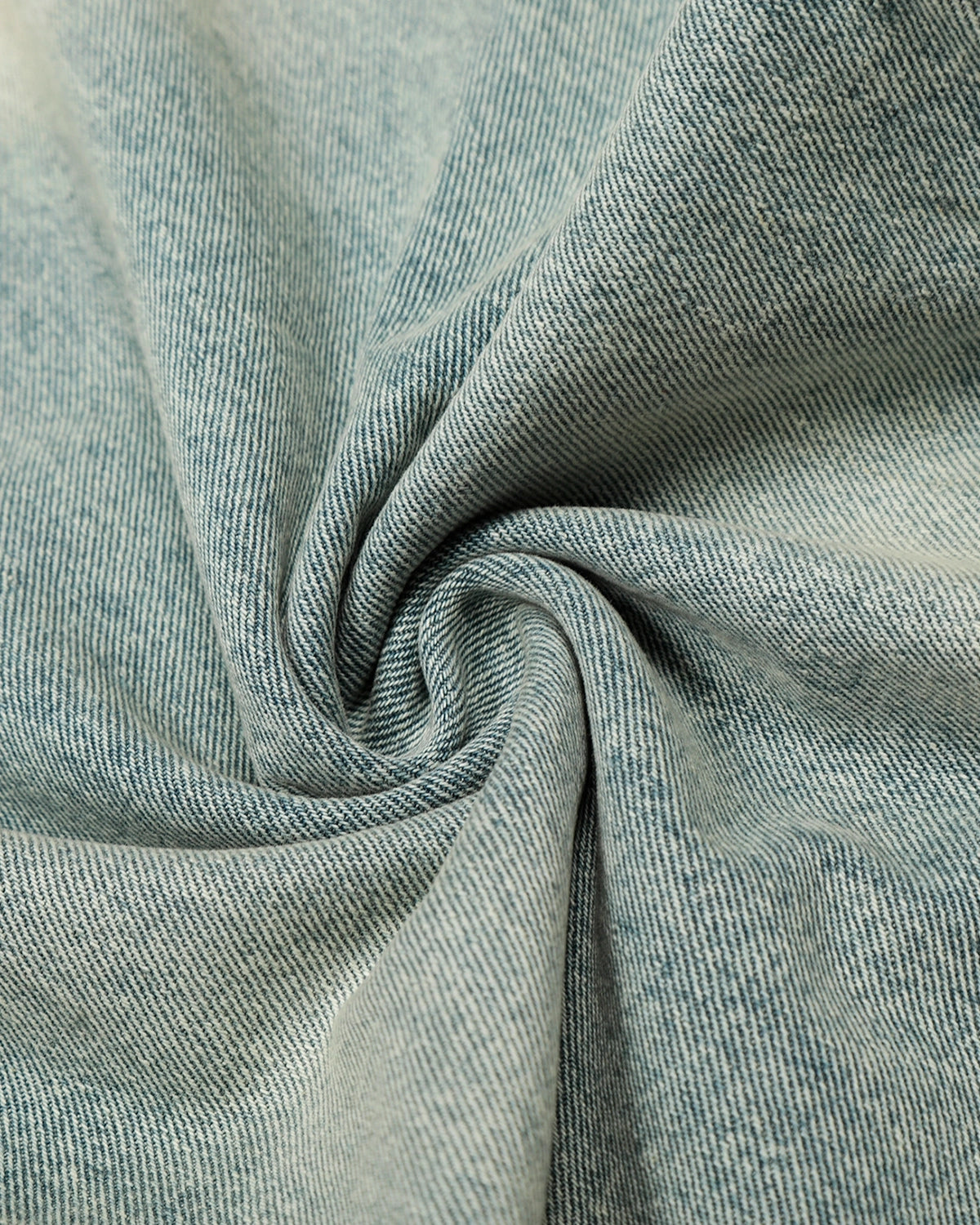 Double Waist Acid Washed Baggy Jeans