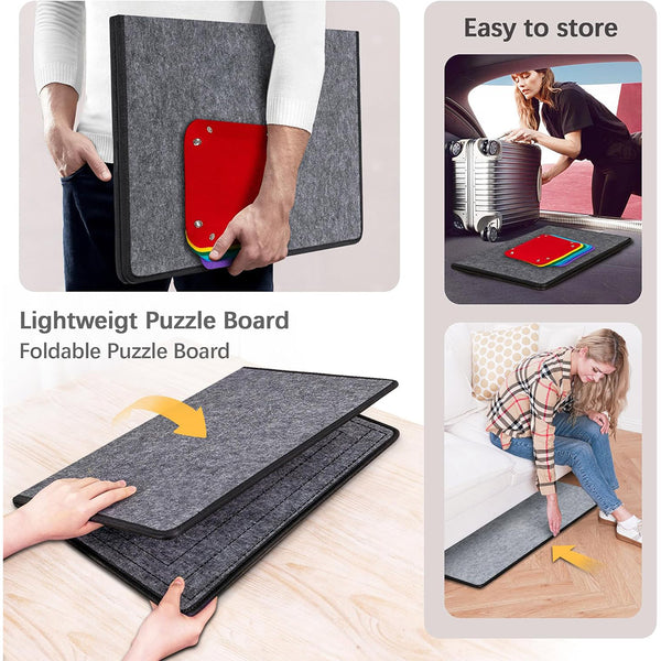 foldable puzzle board