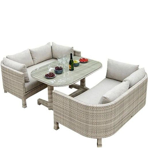 Dos Sillas Dobles Con Cojines + Mantel Por Tiempo Limitado Venta Limitada A Muy Buen Precio