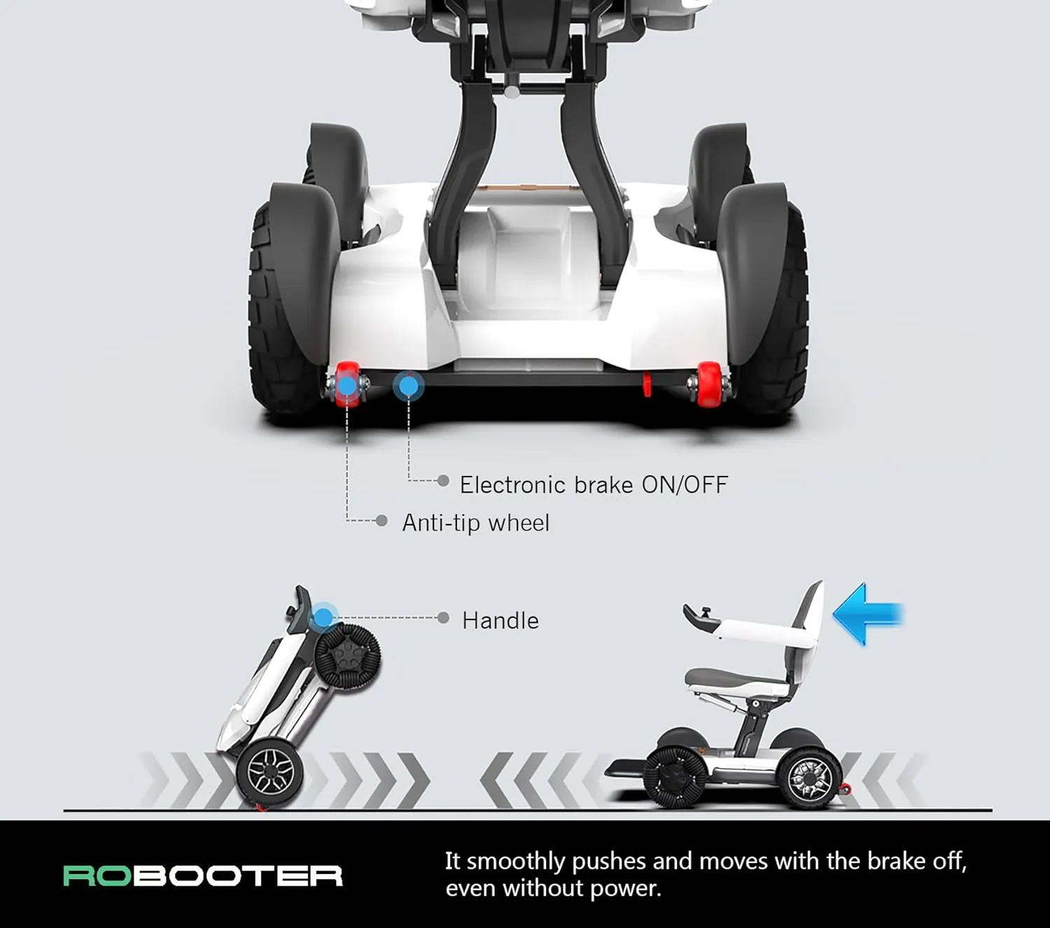 💝Last Day For Clearance🛵intelligent electric powered wheelchair