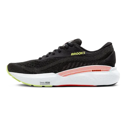 Brooks Adrenaline GTS 24 Black - Mandarin Red - Green