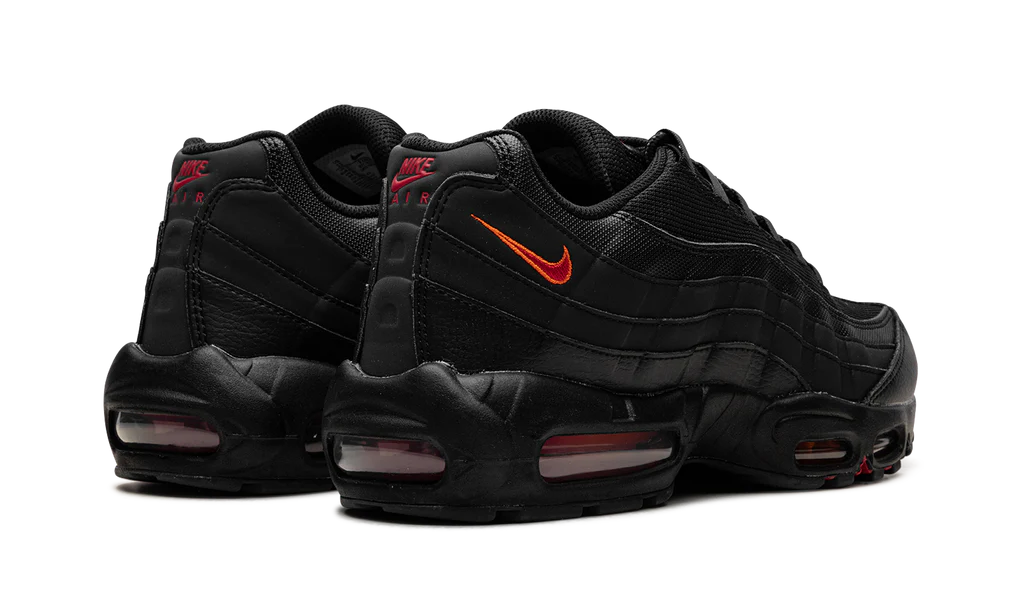 Nittgke Air Max 95 Black Red Orange