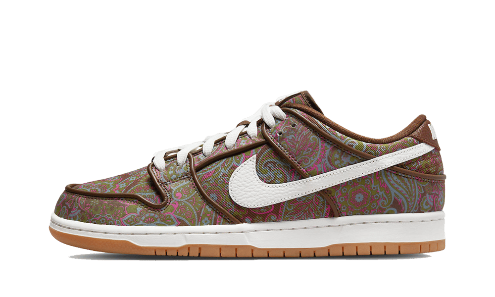 Nittgke SB Dunk Low Pro Paisley Brown