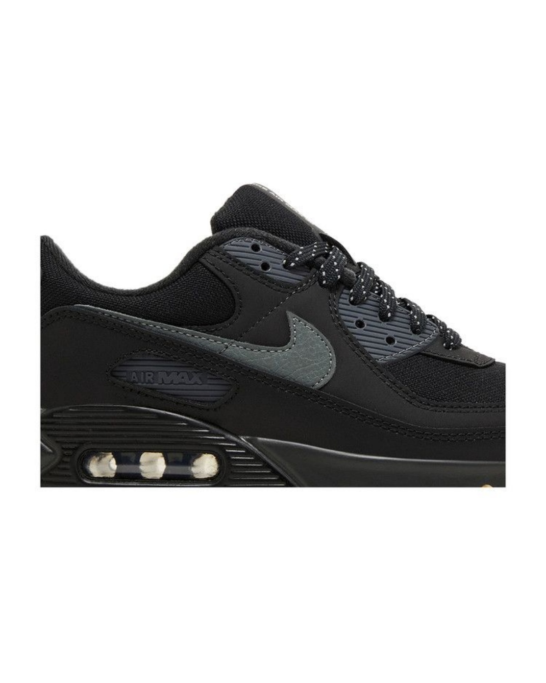 Nike Air Max 90 Ανδρικό Παπούτσι – Μαύρο / Smoke Grey / Gum Reflective