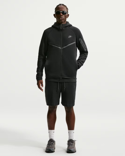 Nittgke Tech Men's Fleece Windrunner Full-Zip Jacket