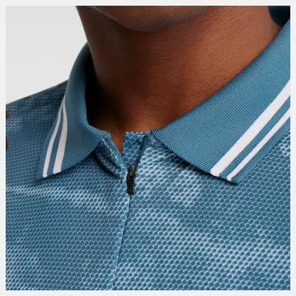Homme Printed Tournament Polo