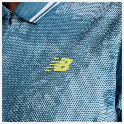 Homme Printed Tournament Polo