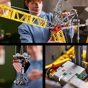 building set for adults packed with details, and features realistic movement
