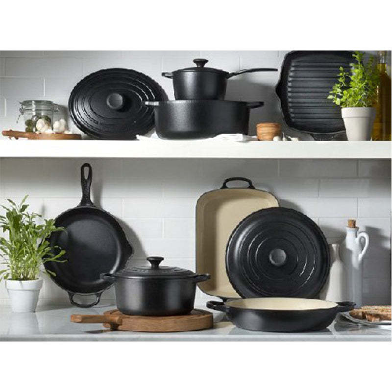 Juego de utensilios de cocina exclusivos de hierro fundido de 20 piezas