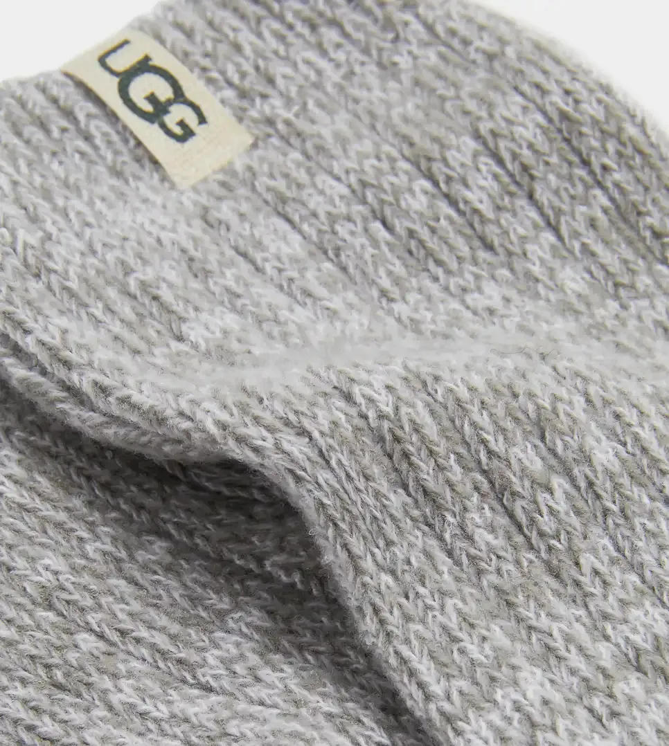Women's Rib Knit Slouchy Crew Sock