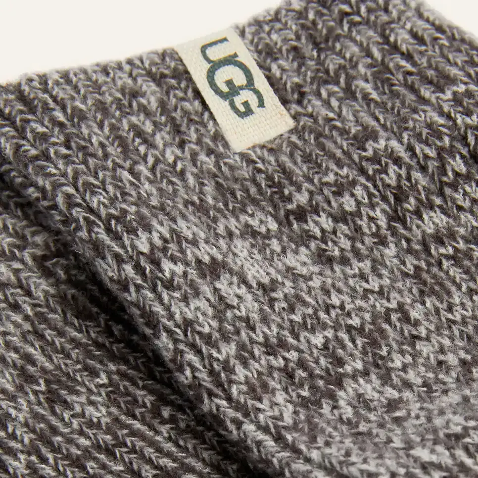 Women's Rib Knit Slouchy Crew Sock