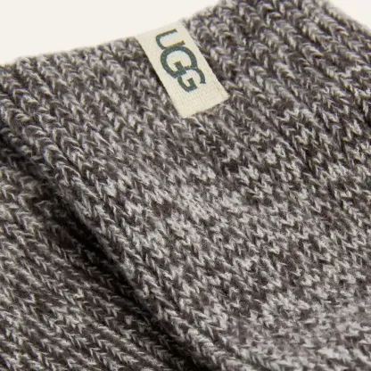 Women's Rib Knit Slouchy Crew Sock