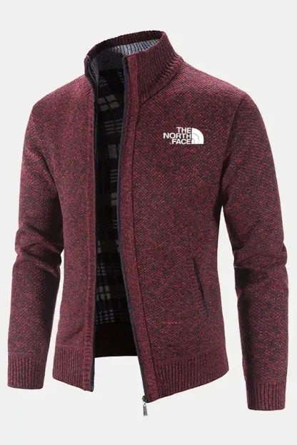 The North Face – Pull homme en cachemire dense de longueur moyenne