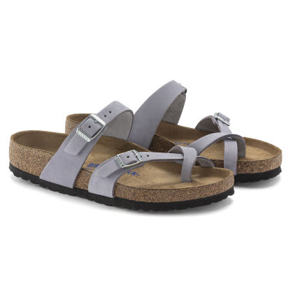 Mayari Soft Footbed Nubuck Leather - Purple Fog