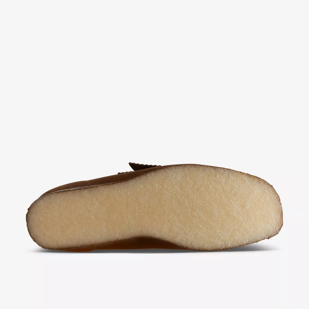 WALLABEE PALE LIME SUEDE