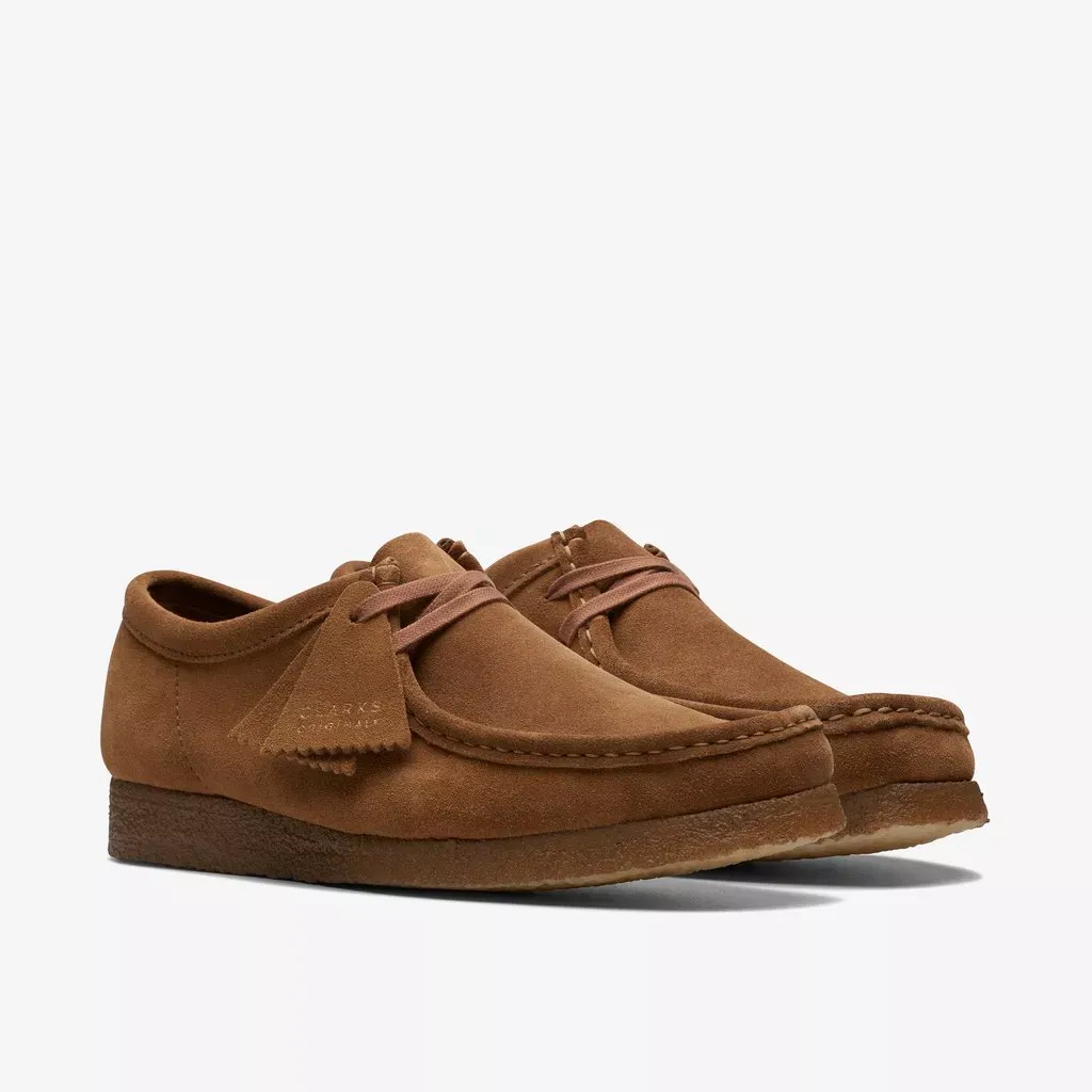 WALLABEE PALE LIME SUEDE