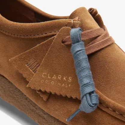 WALLABEE PALE LIME SUEDE