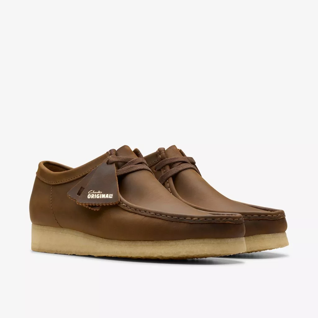 WALLABEE PALE LIME SUEDE