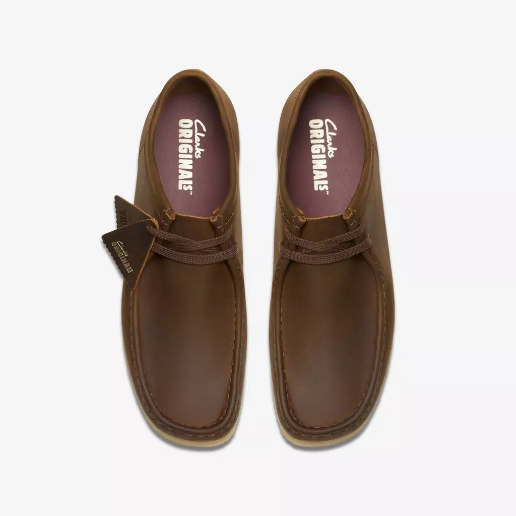 WALLABEE PALE LIME SUEDE