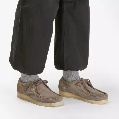 WALLABEE PALE LIME SUEDE