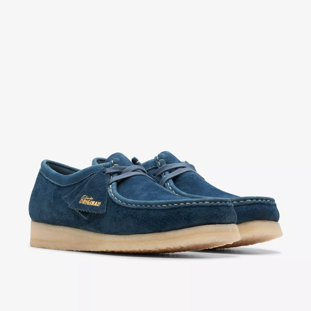 WALLABEE PALE LIME SUEDE