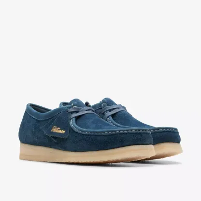 WALLABEE PALE LIME SUEDE