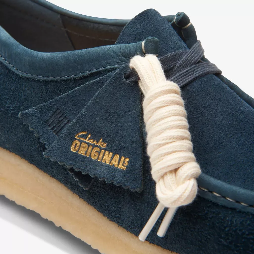 WALLABEE PALE LIME SUEDE