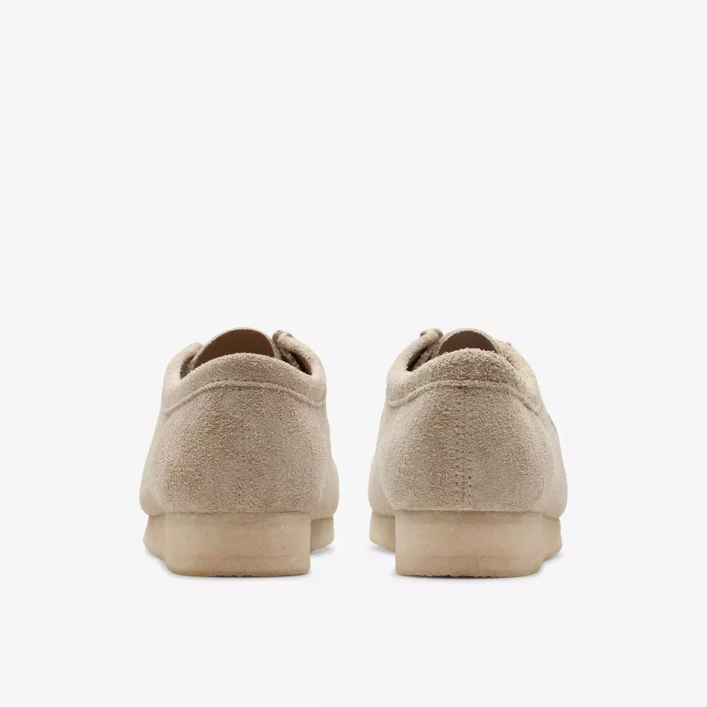 WALLABEE PALE LIME SUEDE