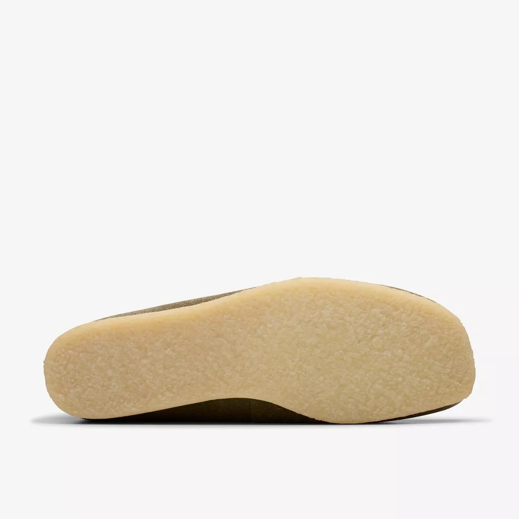 WEAVER OLIVE SUEDE