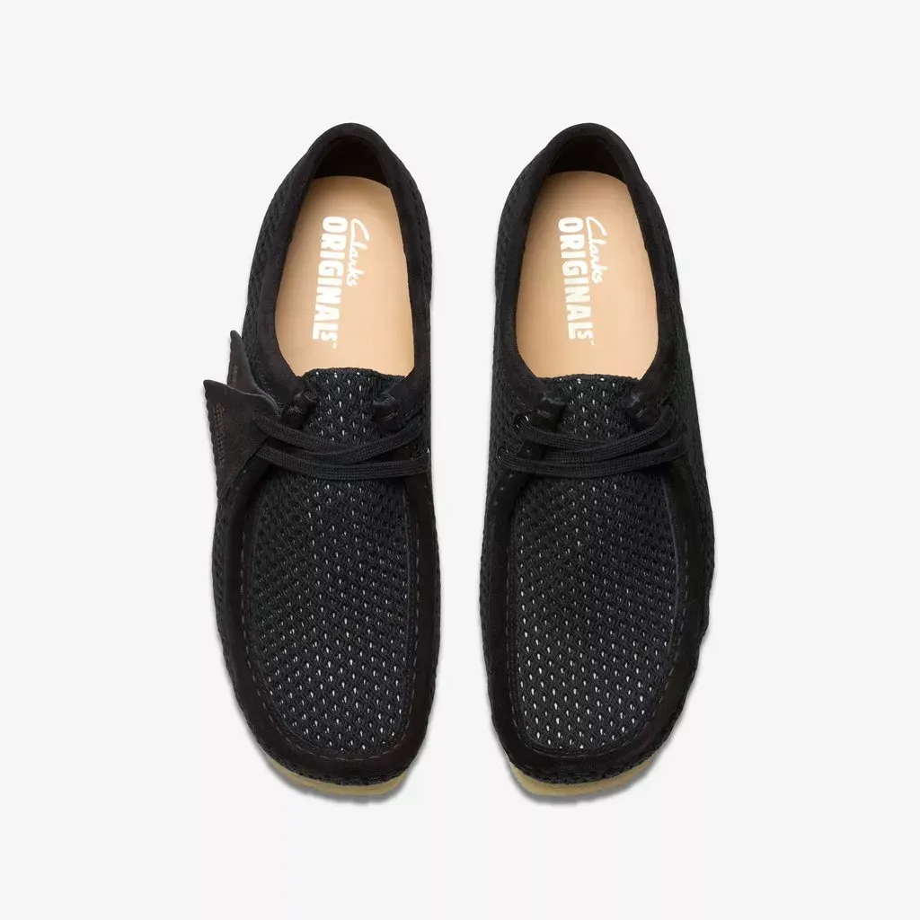 WALLABEE PALE LIME SUEDE