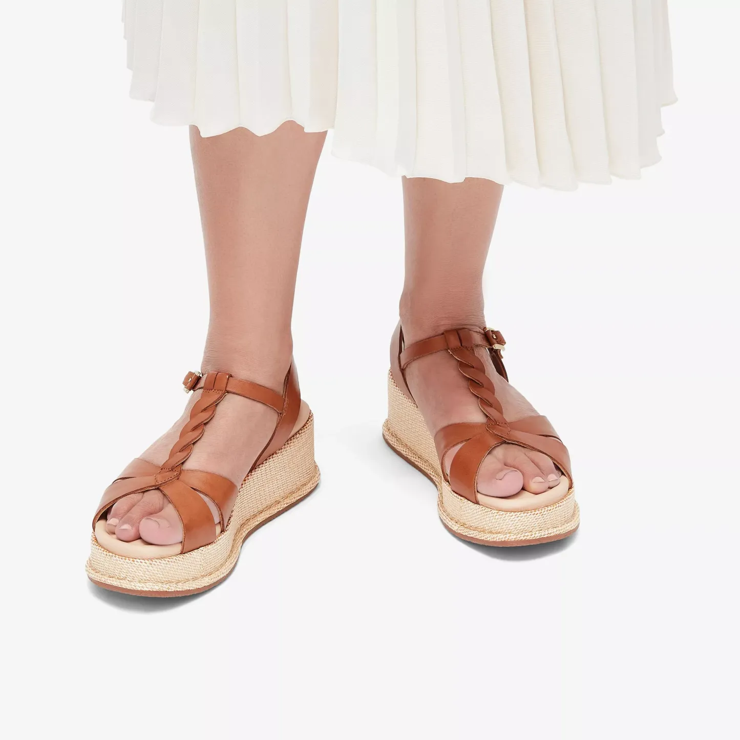 KIMMEI TWIST CUIR TAN