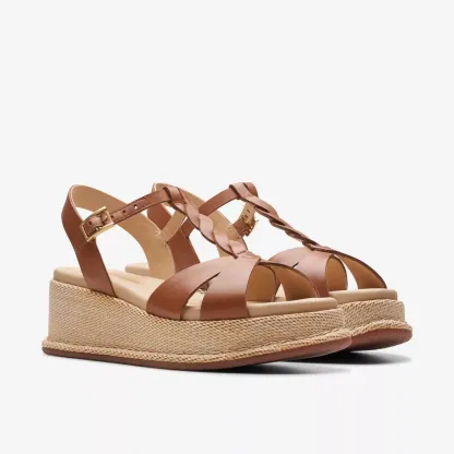 KIMMEI TWIST CUIR TAN