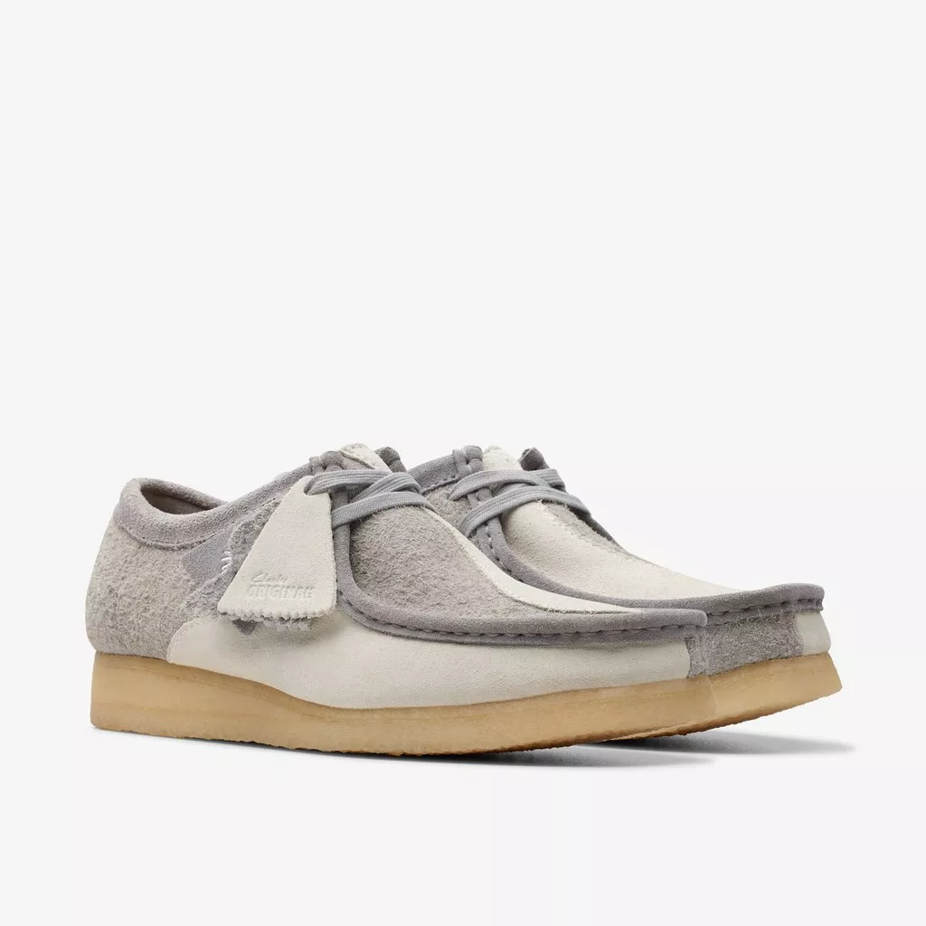 WALLABEE PALE LIME SUEDE
