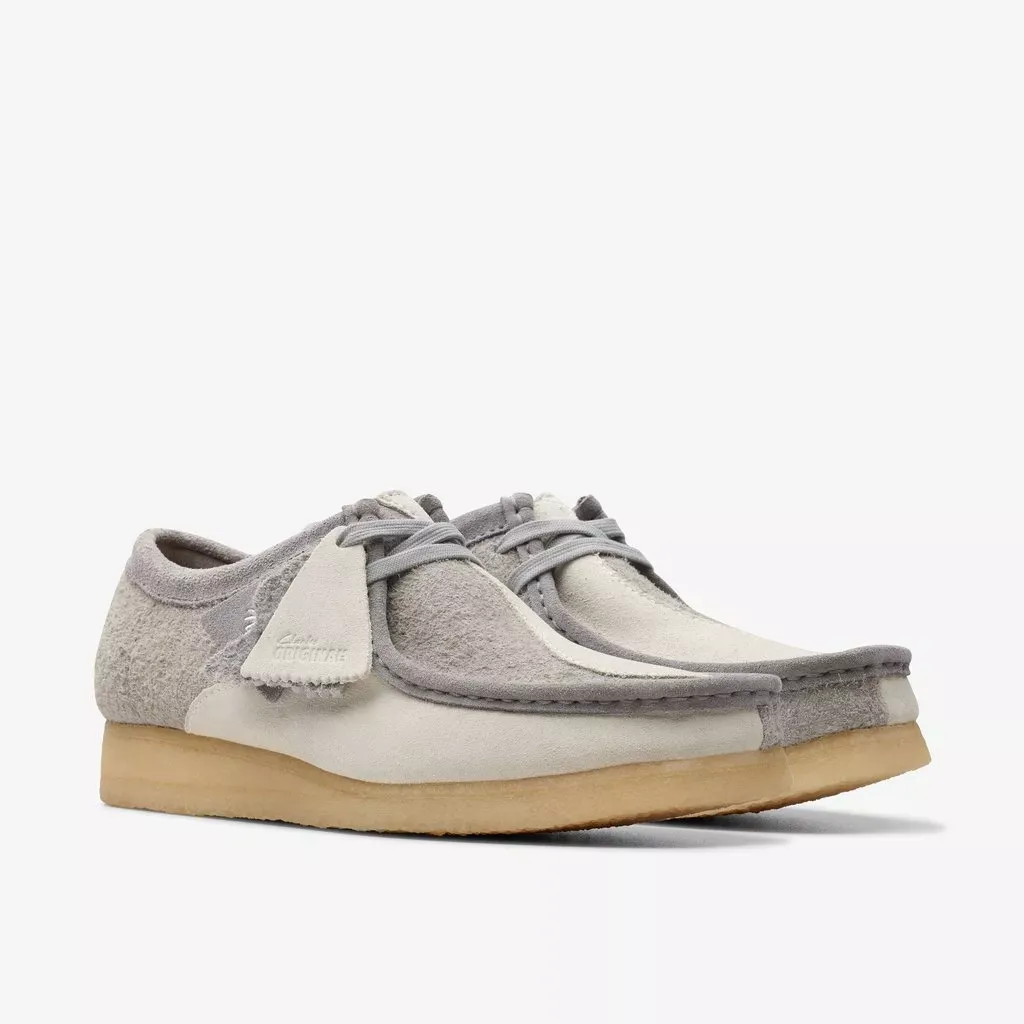 WALLABEE PALE LIME SUEDE