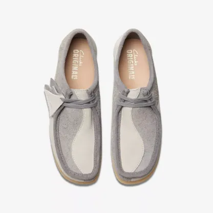 WALLABEE PALE LIME SUEDE