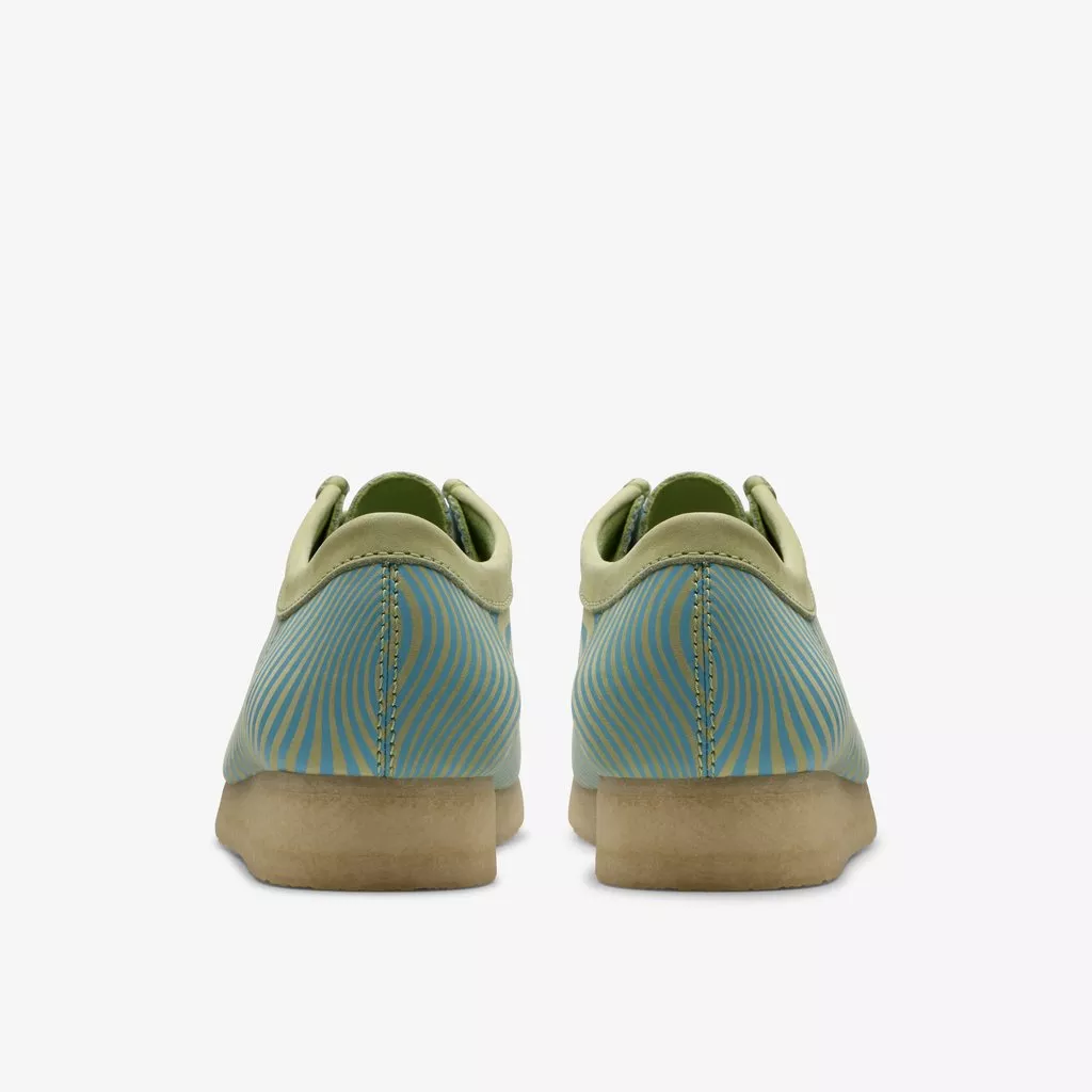 WALLABEE PALE LIME SUEDE