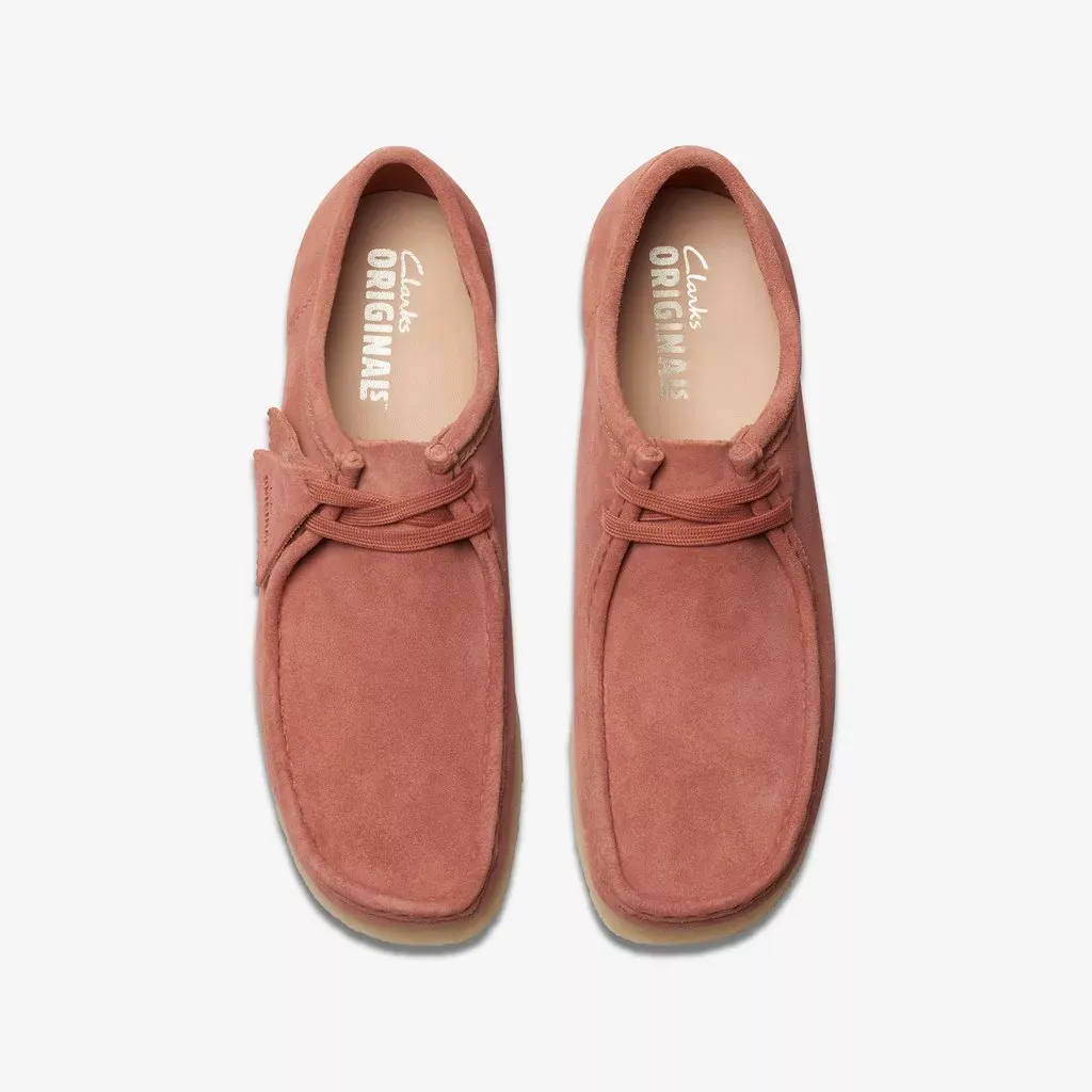WALLABEE PALE LIME SUEDE