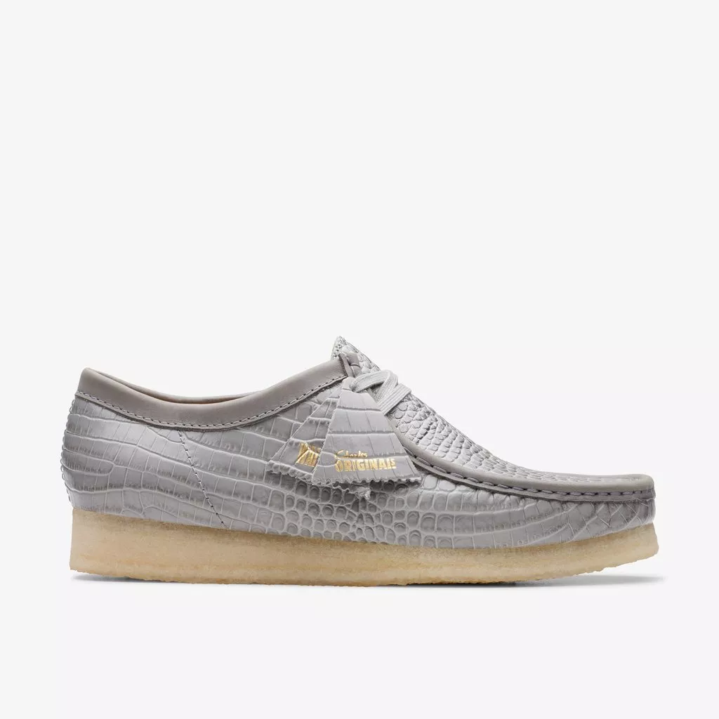 WALLABEE PALE LIME SUEDE