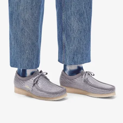 WALLABEE PALE LIME SUEDE