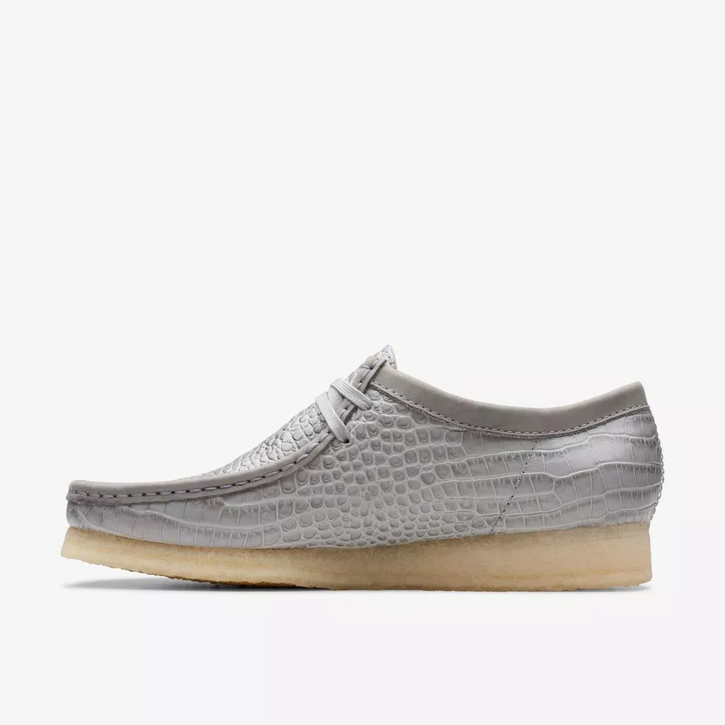WALLABEE PALE LIME SUEDE