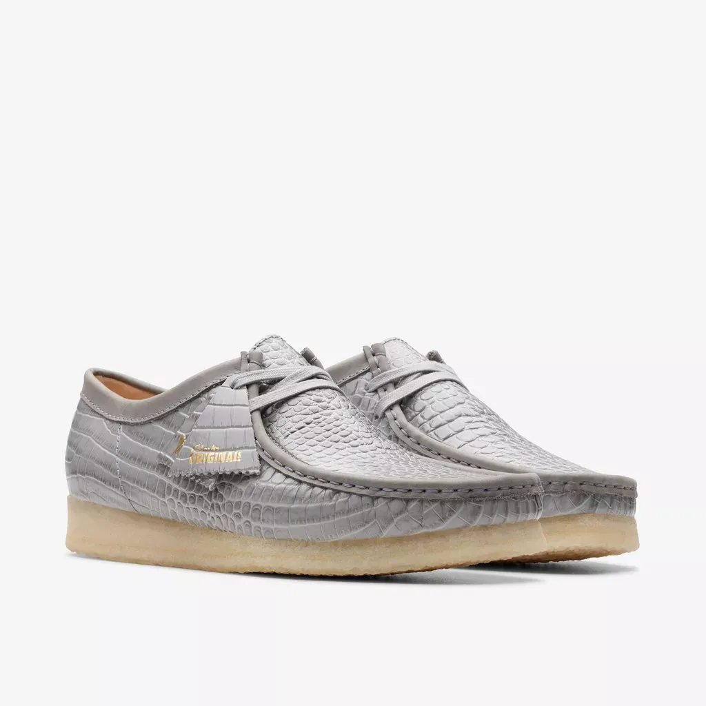 WALLABEE PALE LIME SUEDE