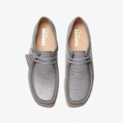 WALLABEE PALE LIME SUEDE