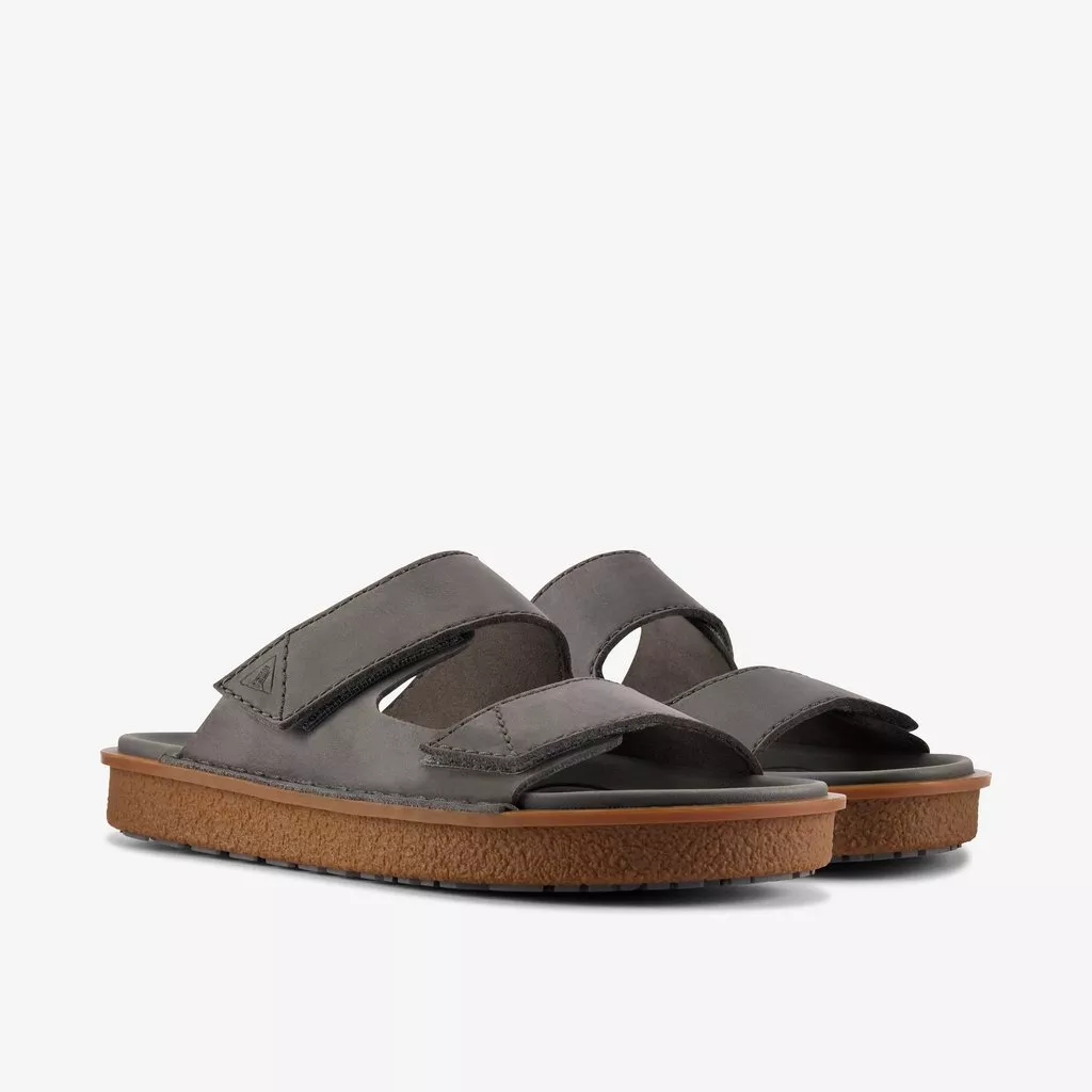 LITTON STRAP DARK GREY LEATHER