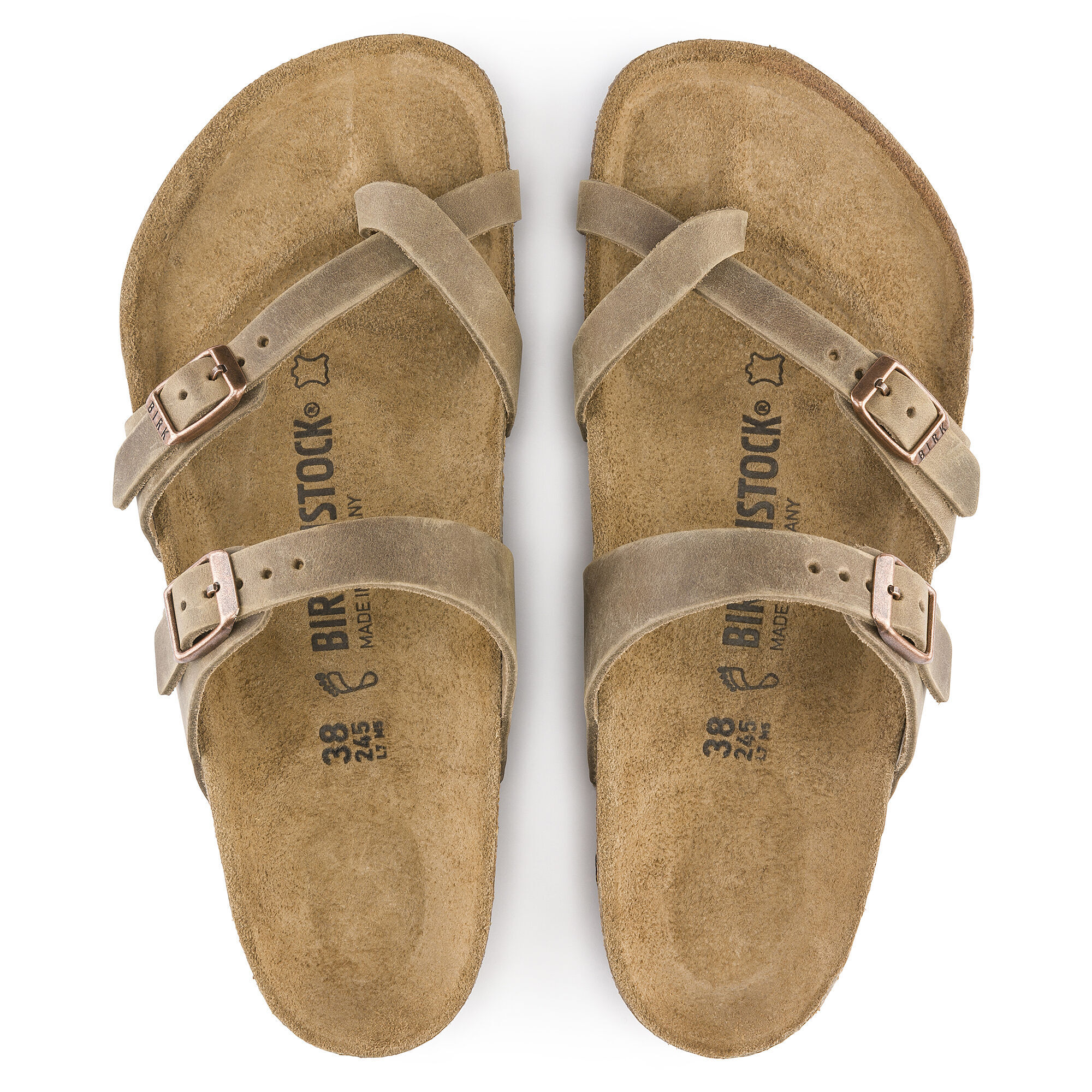 Mayari Oiled Leather - Tobacco Brown