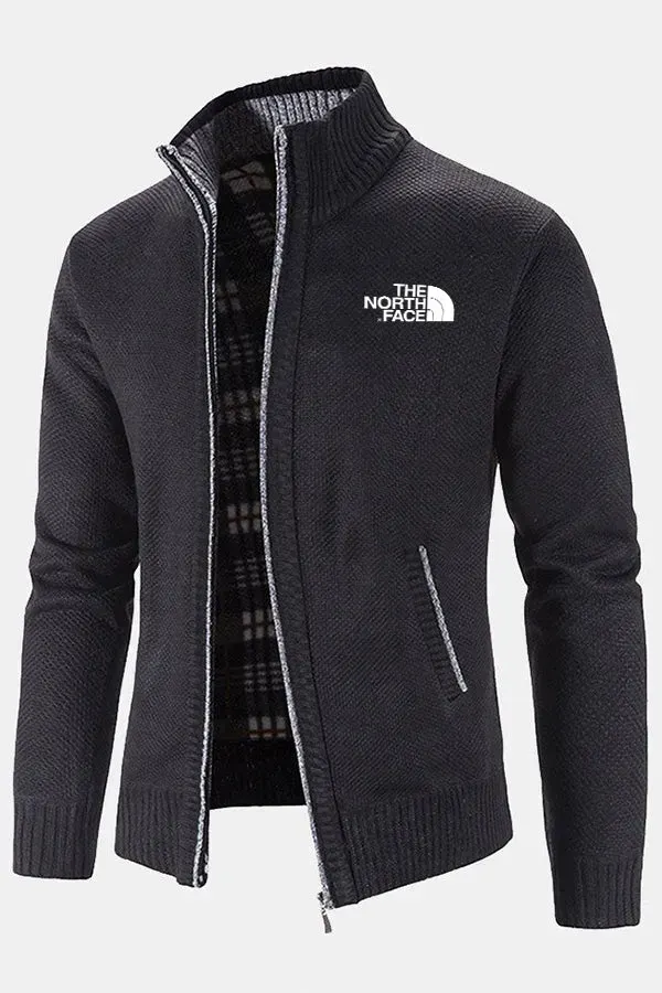 The North Face – Pull homme en cachemire dense de longueur moyenne