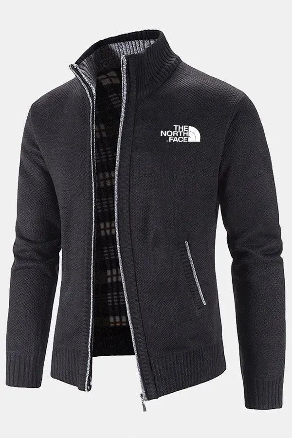 The North Face – Pull homme en cachemire dense de longueur moyenne